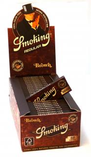 Box (50x) Papírky Smoking Regular Brown