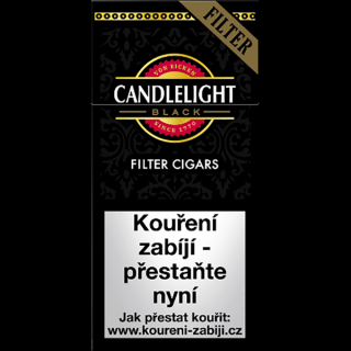CANDLELIGHT Filter Black 10ks doprodej