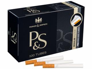 Cigaretové dutinky P&S Black 100ks