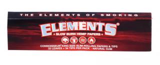 Cigaretové papírky Elements KS Slim Red + filtry