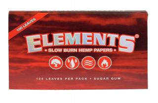 Cigaretové papírky Elements red SW double