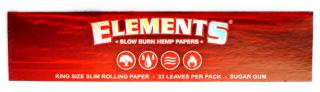 Cigaretové papírky Elements Slim KS Red