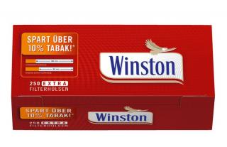 Dutinky WINSTON Red Extra 250 (QUALITY of GERMANY) - filtr 24mm!