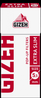 Extra Slim filtry GIZEH POP-UP 126ks