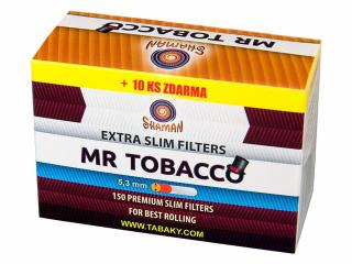 Filtry Extra Slim MR TOBACCO 150+10ks (dodavatel pro CAMEL)
