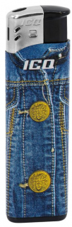 Jednorázový zapalovač ICQ Jeans 02
