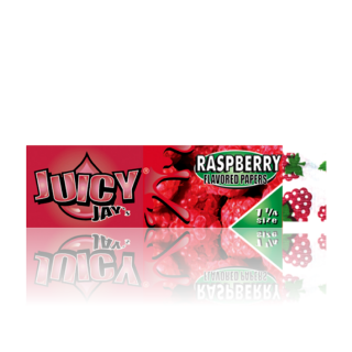 Juicy Jay´s 1 1/4 Raspberry 78mm