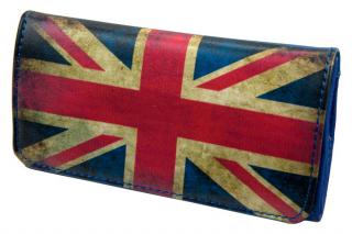 Koženkové pouzdro BQ-FLAG OF ENGLAND na tabák a kuřácké potřeby