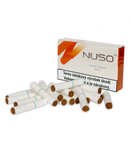 NUSO BROWN - nahřívaný tabák s nikotinem - VIRGINIA 20ks