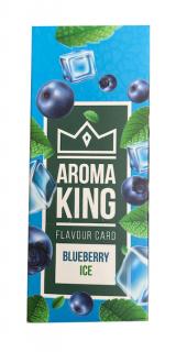 Ochucená karta AROMA KING  - více příchutí Blueberry Ice