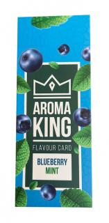 Ochucená karta AROMA KING  - více příchutí Blueberry mint