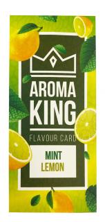 Ochucená karta AROMA KING  - více příchutí Mint Lemon