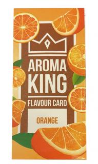 Ochucená karta AROMA KING  - více příchutí Orange
