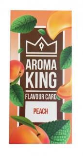 Ochucená karta AROMA KING  - více příchutí Peach