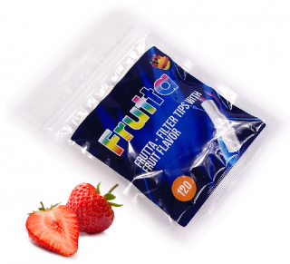 OCHUCENÉ SLIM FILTRY FRUTTA STRAWBERRY 120 ks 1ks