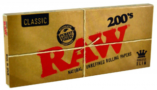 Papírky RAW Classic KS Slim 200ks