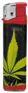 Plnitelný zapalovač SPARX Cannabis 02