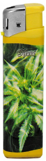 Plnitelný zapalovač SPARX Cannabis 03