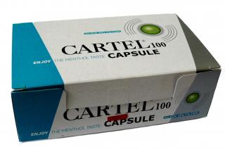 Práskací dutinky CARTEL CAPSULE MENTHOL 100ks