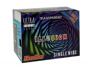 Rollo Illusion Rolls + Tips Single Wide cigaretové papírky