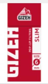 Slim filtry GIZEH POP-UP 102ks