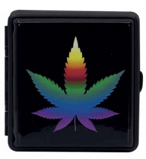 Tabatěrka CANNABIS Black 03