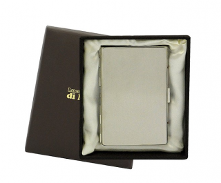 Tabatěrka Lucca di Maggio silver v dárkové krabičce - 100s na stovkové cigarety