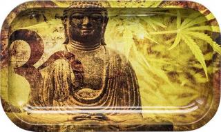 Tácek na tabák a příslušenství Buddha Hemp Leaf