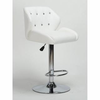 Barová židle PALERMO - bílá