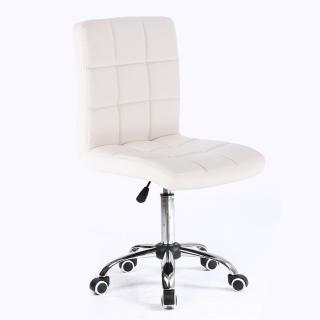 Židle na kolečkách TOLEDO - bílá