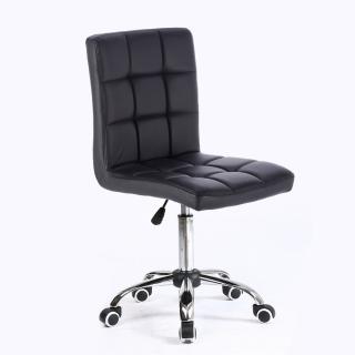 Židle na kolečkách TOLEDO - černá