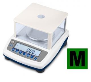laboratorní váha Scalehouse HLD M, 600g/0,1g s EU ověřením
