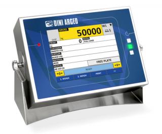 Vážní indikátor DINI ARGEO 3590EGT8, Ethernet port, 2 x RS232, nerez kryt IP65