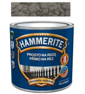 Akzo Nobel Hammerite přímo na rez 0,25L kladívkový šedý ( )