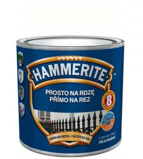 Akzo Nobel Hammerite přímo na rez antikorozní barva hladká bílá, 0,25L ( )