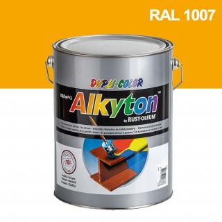 Alkyton hladký lesklý RAL 1007 žlutá narcis 0,75 l ( )