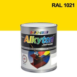Alkyton hladký lesklý RAL 1021 žlutá 0,25 l ( )