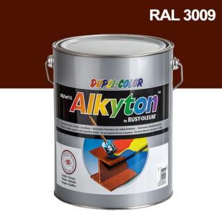 Alkyton hladký lesklý RAL 3009 oxid červená 0,25 l ( )