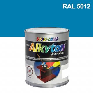 Alkyton hladký lesklý RAL 5012 světle modrá 0,75 l ( )