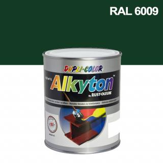 Alkyton hladký lesklý RAL 6009 jedl. zelená 0,75 l ( )