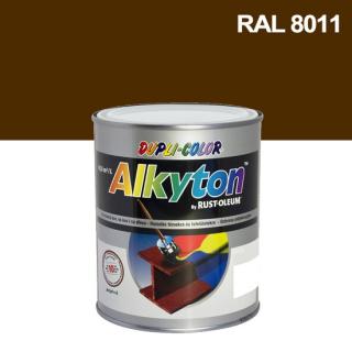 Alkyton hladký lesklý RAL 8011 oříšková hnědá 0,25 ( )