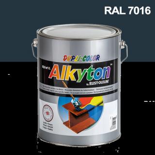 Alkyton hladký polomat RAL 7016 antr. šedá 0,75 l ( )