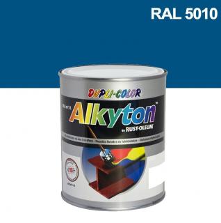 Alkyton RAL 5010 enziánová modrá, hladký lesk 0,25 ( )