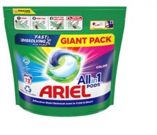 Ariel kapsle na praní All-in-1 Color,72 praní ( )