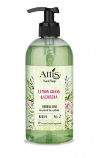Attis HERBAL tekuté mýdlo 500 ml Lemon grass+Verbe ( )