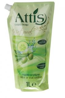 Attis oliva  okurka tekuté mýdlo 1L ( )