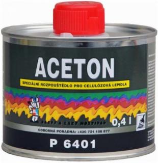 Barvy a laky Hostivař ACETON P6401 0,4 L ( )