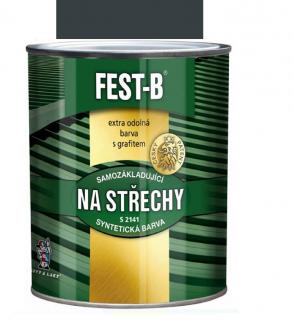 Barvy a laky Hostivař FEST- B antracit 2,5kg ( )