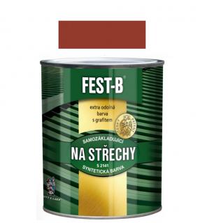 Barvy a laky Hostivař FEST- B cihlová 2,5l ( )