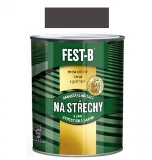 Barvy a laky Hostivař FEST- B šedý 2,5l ( )